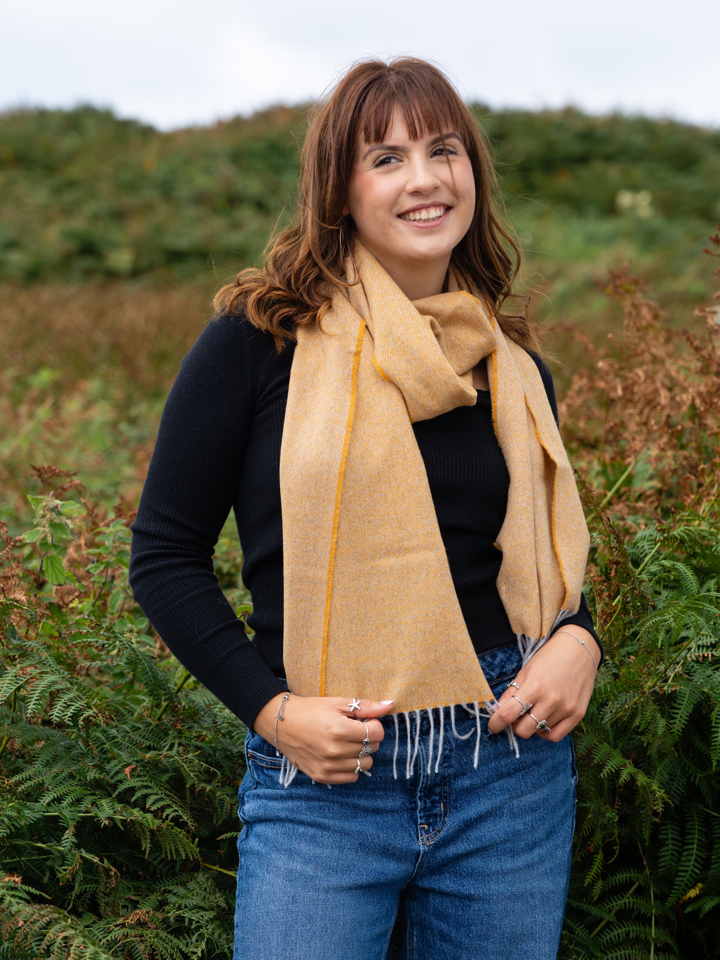 Cashmere Oxford Scarf | McNutt of Donegal — McNutt of Donegal